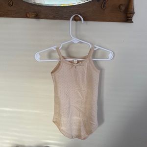 QUINCY MAE Girls Onesie Tanktop